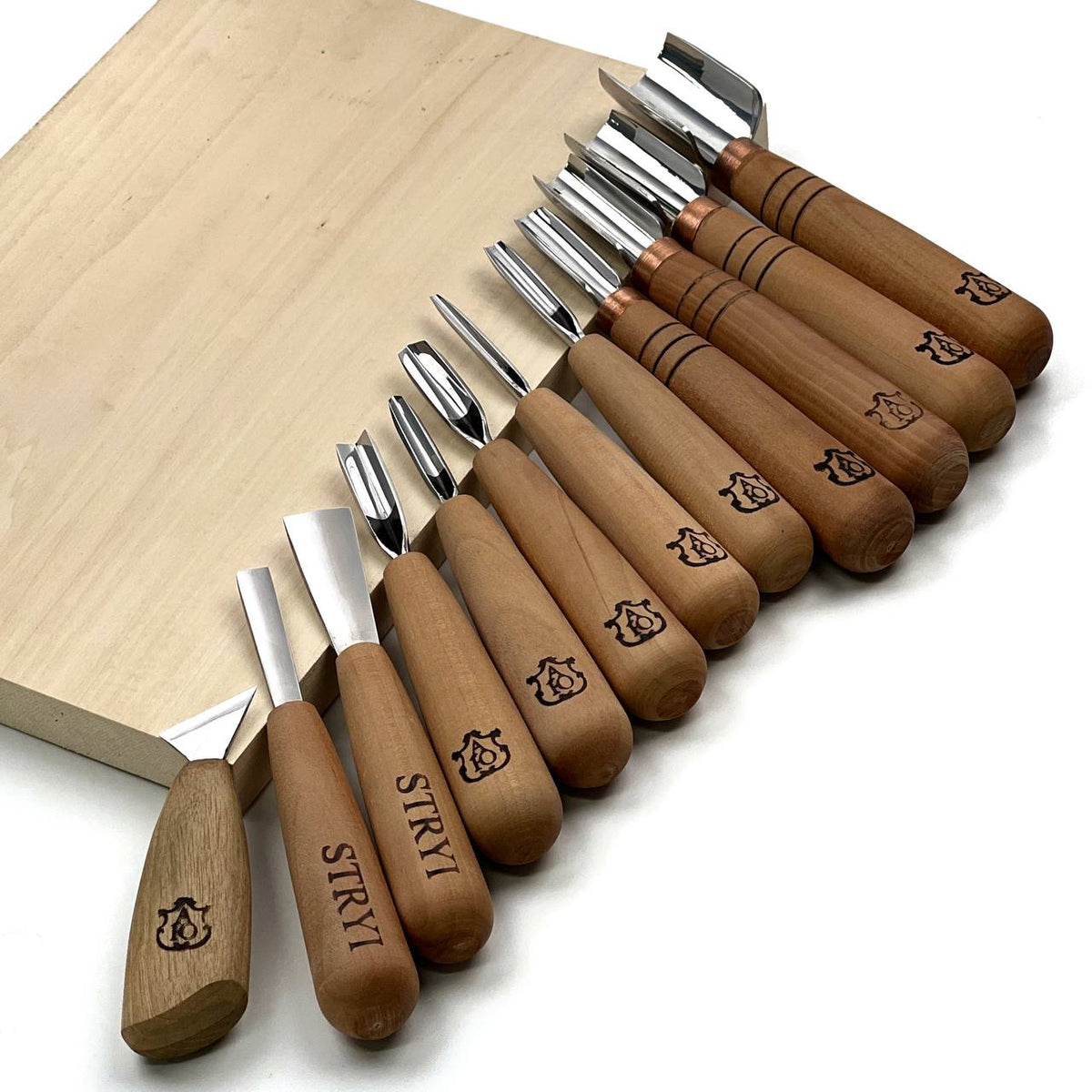 Basic set for woodcarving, Chip carving kit,  Profi, Chip carving tools, Chip carving knives