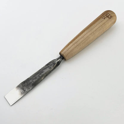 Gouge profile #7, unpolished woodcarving chisel STRYI Standart, sloping gouge