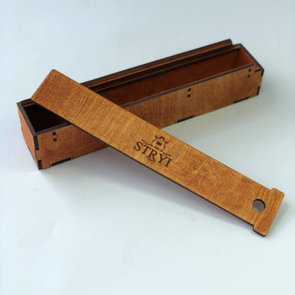 Wooden storage box STRYI for storage tools, Gift packing
