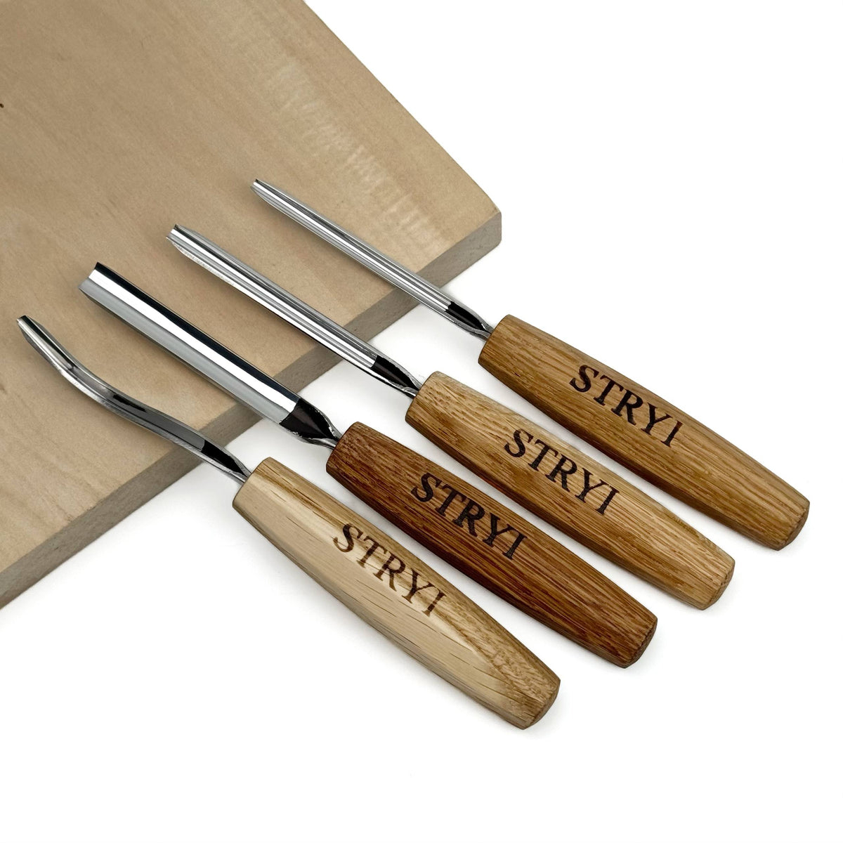 4-Piece Compact & Lightweight Wood Carving Set for Beginners