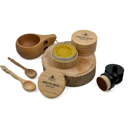 Natural Wax for covering wooden items | STRYI Premium Wood Care