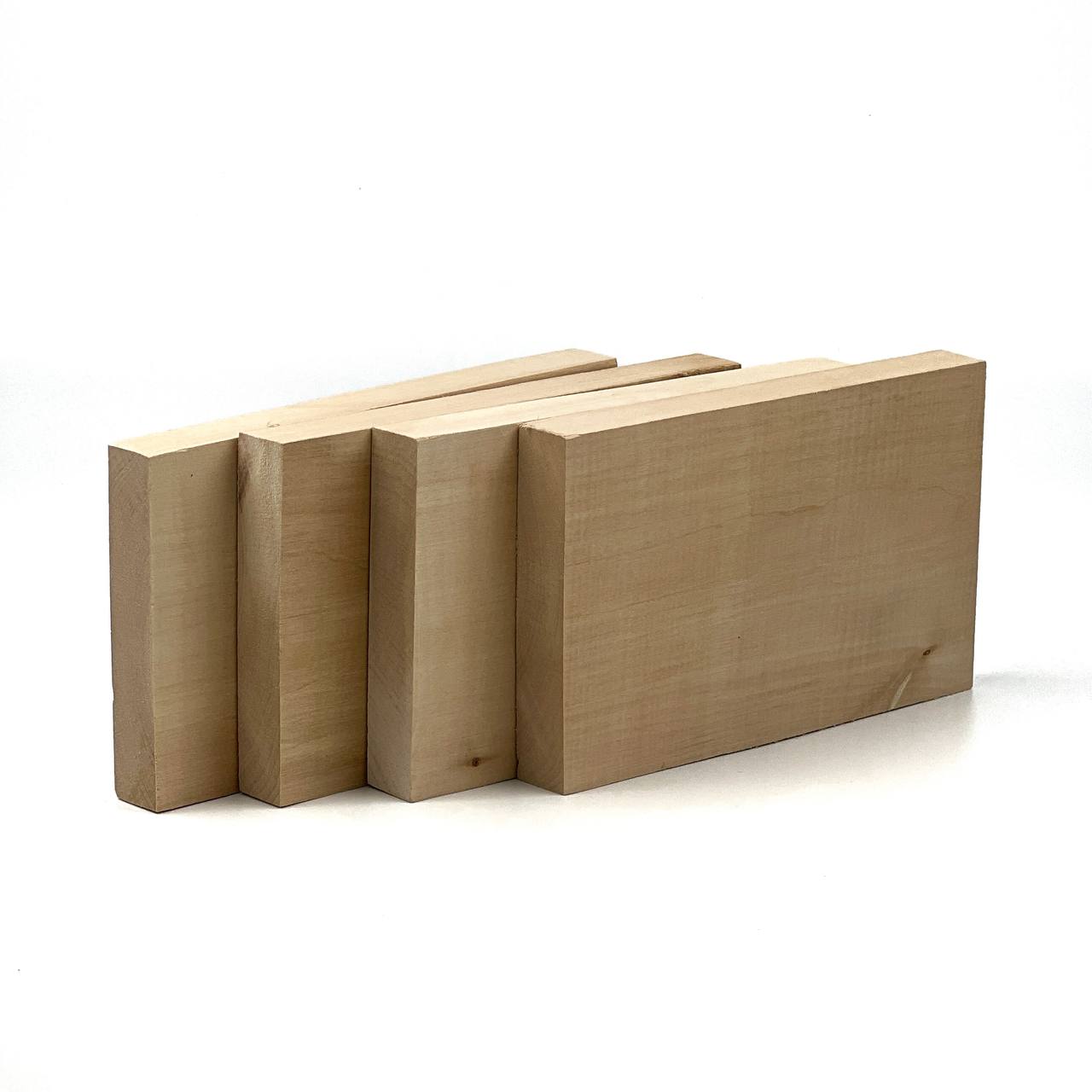 Premium 4-pcs Basswood Carving Board set