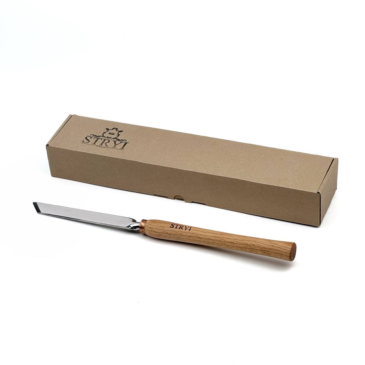 Skew Chisel 0.8" (20mm) 45° STRYI Profi for Lathe Wood Turning