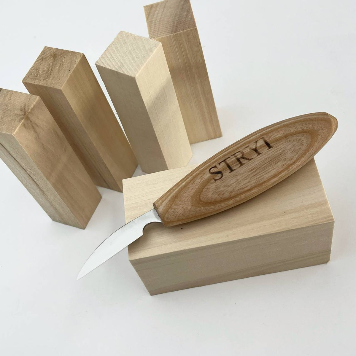 Chip and detailing carving knife 38mm STRYI Profi, Carving knives, Knife for woodcarving