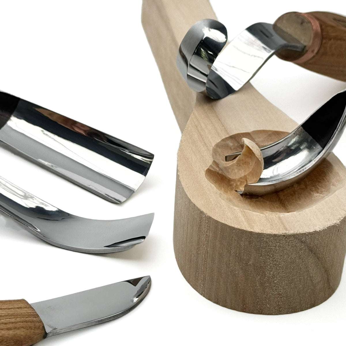 Spoon and kuksa carving kit, Bowl carving set, Stryi carving toolkit