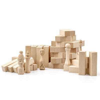 Basswood Carving Blocks Set, 2.5×2.5×10 cm (1 x 1 x 4 in)