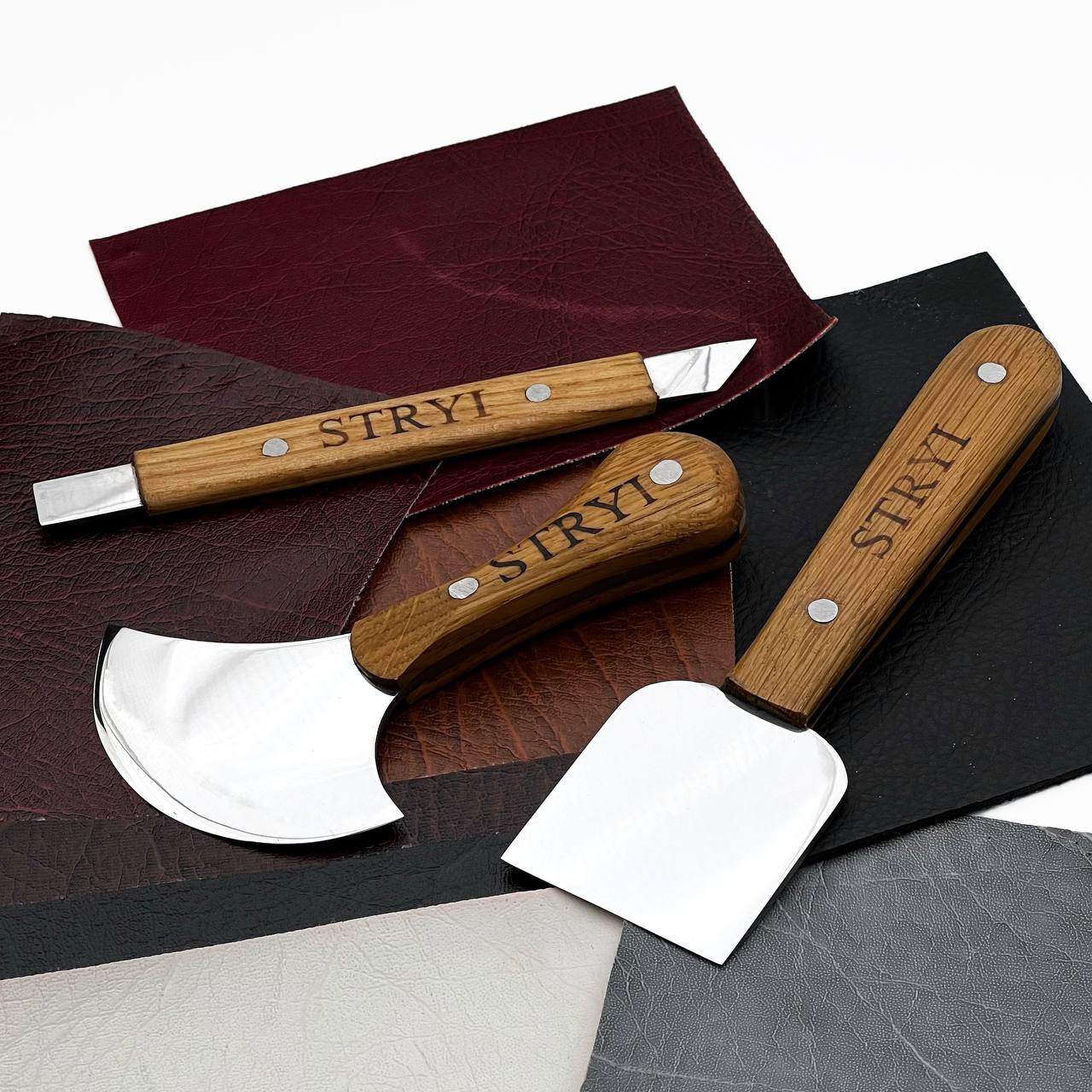 The Professional 3-Piece Leathercraft & Woodworking Cutting Set