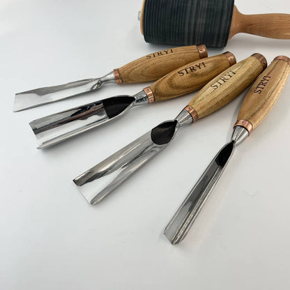 Heavy-Duty Sculpting & Roughing: 4-Piece Professional Heavy-Duty Sculpture Set