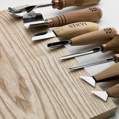 Master Wood Carving: 12-Piece STRYI Profi Versatile Craft Set