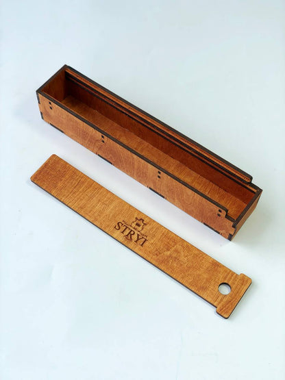 Wooden storage box STRYI for storage tools, Gift packing
