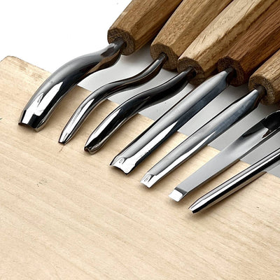 STRYI 7-Piece Compact & Lightweight Wood Carving Set for Beginners & Students