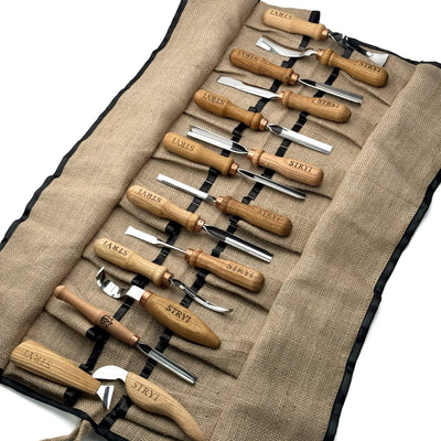 15-Piece Wood Carving Chisel Set | Versatile Carving Set