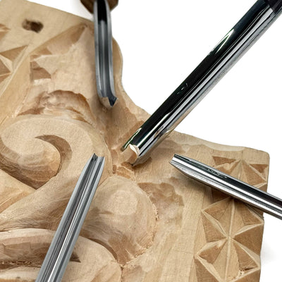 4-Piece Compact & Lightweight Wood Carving Set for Beginners