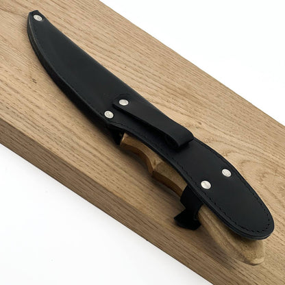 Camp knife STRYI, Green Woodworking Knife, , Outdoor knife