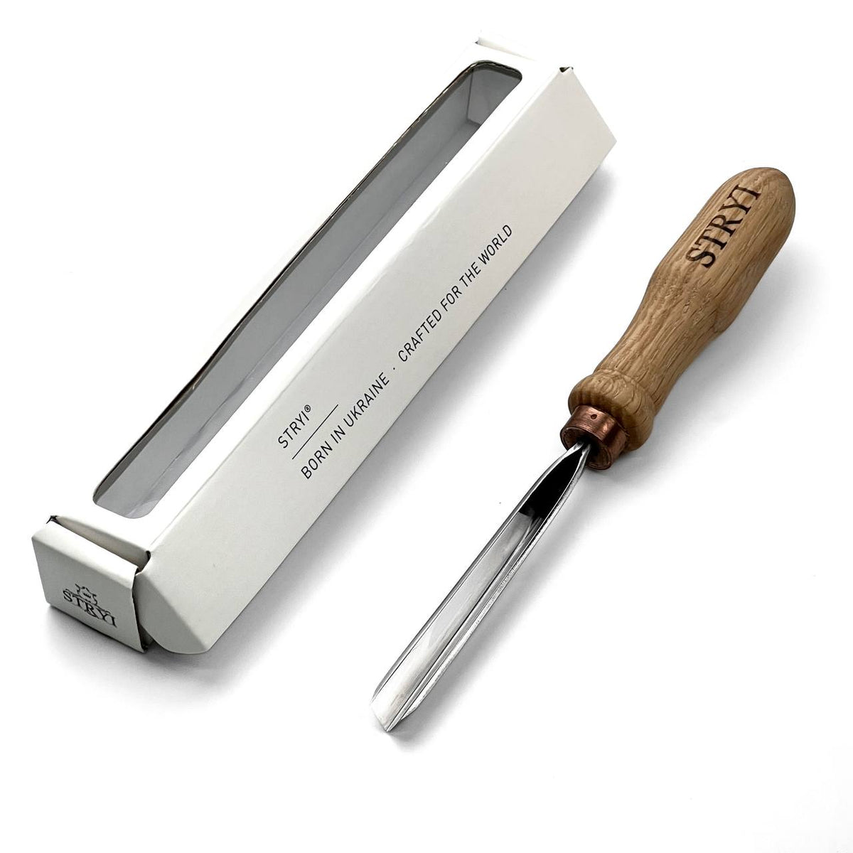 V-Parting Tool 60° STRYI Profi for Chip and Relief Carving