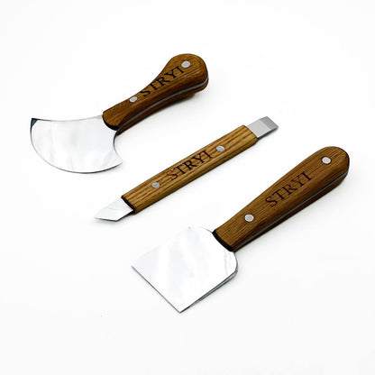 The Professional 3-Piece Leathercraft & Woodworking Cutting Set