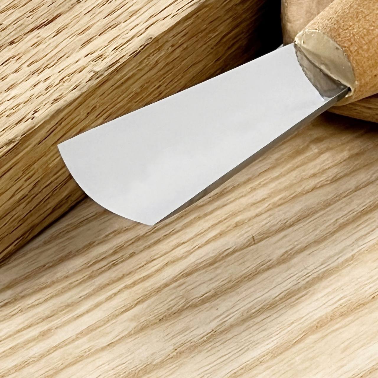 Detailed Carving Tools: 3-Piece Professional Short Gouge Set