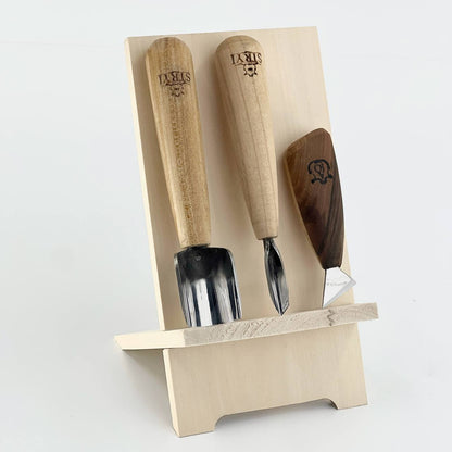 Geometric Chip Carving: Adolf Yurev Volumetric Phone Stand Carving Set