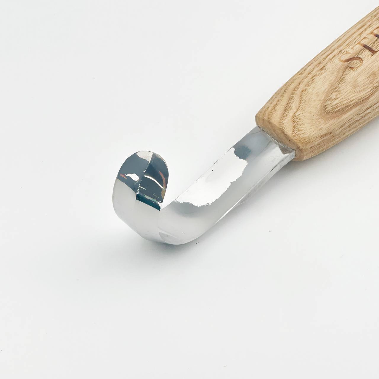 Wood carving hook knife for spoon bowl and kuksa carving STRYI, Spoon making