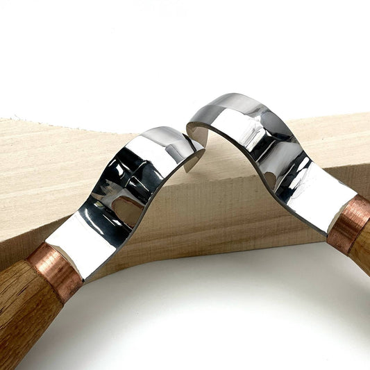 Spoon Carving: The STRYI Profi 25mm Pointed Hook Knife Set (Left&Right)