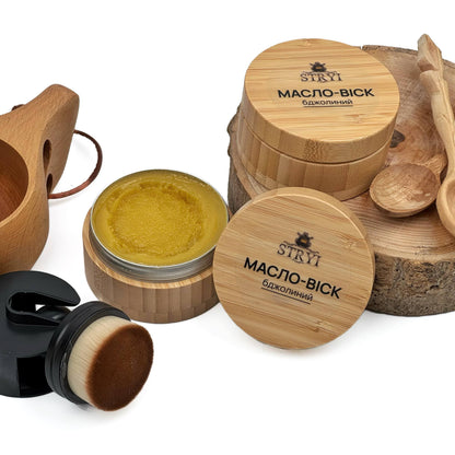 Natural Wax for covering wooden items | STRYI Premium Wood Care