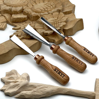 Relief Carving: 3-Piece STRYI Start Relief Carving Set