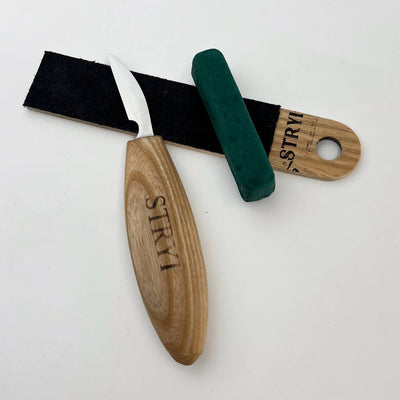 Chip and detailing carving knife 38mm STRYI Profi, Carving knives, Knife for woodcarving