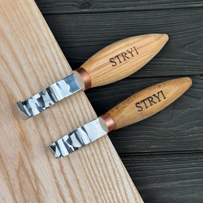 Premium Spoon Carving Hook Knife Set, 2-pieces Spoon knives set