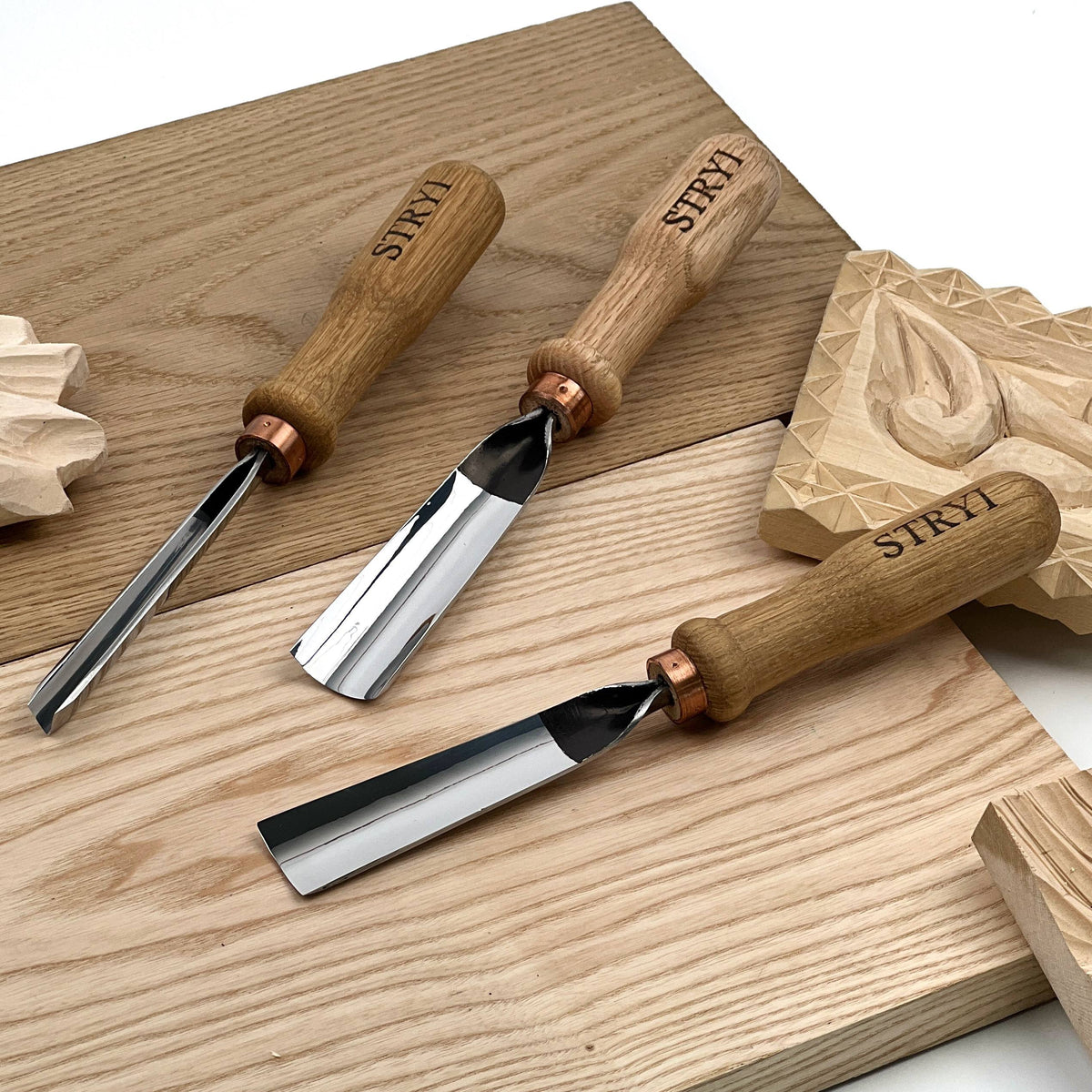 Relief Carving: 3-Piece STRYI Start Relief Carving Set